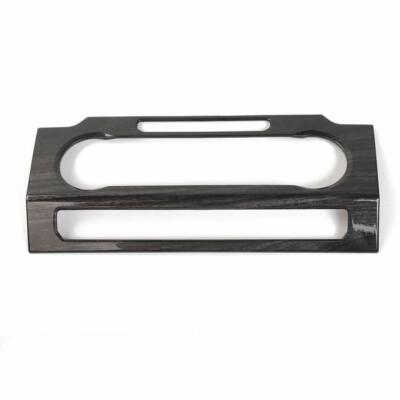 Black Wood Grain Center Vent Dashboard Bezel Trim Cover For Ford F250