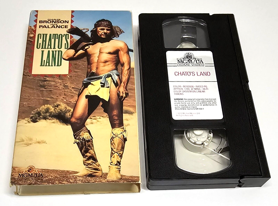 Chato's Land VHS 1990 Charles Bronson Jack Palance MGM/UA eBay