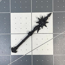 40K Chaos Space Marine TERMINATOR LORD SORCERER FORCE STAFF bit GW bits OOP AA26