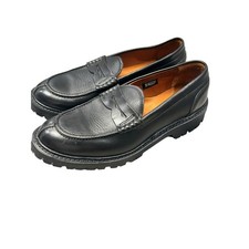 Allen Edmonds Freeport Weatherproof Penny Loafers Men's Black Leather Lug 8.5