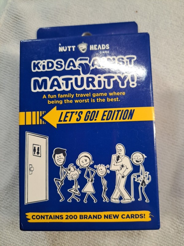 Kids Against Maturity Hilarious Family Tabletop Game for Ages 10+ Travel Edition
