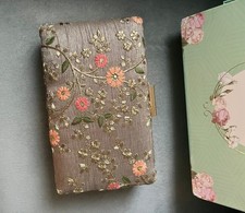 NEW IN BOX Silk evening clutch purse, shoulde...