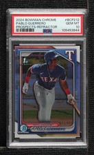 2024 Bowman Chrome Prospects Refractor 45/499 Pablo Guerrero PSA 10 GEM MT 19n6