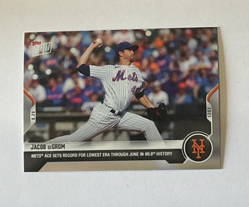 2021 Topps Now 416 Jacob deGrom