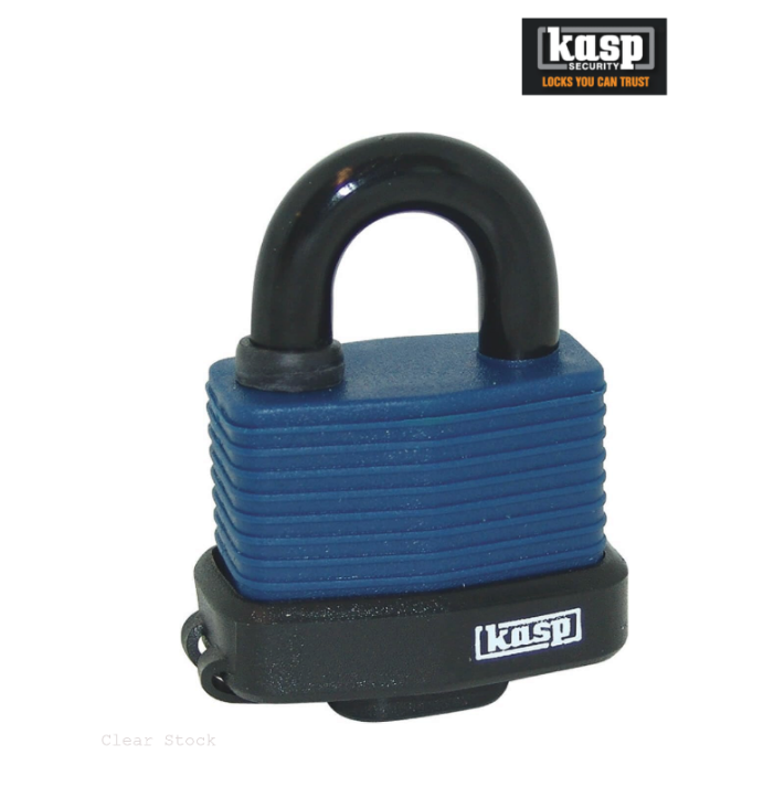 CK Tools KASP 58mm Weather Resistant Padlock Brass 135 Harsh Environment Padlock