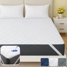 Waterproof Mattress Protector Cover Quilted Mattress Protector Pad Waterproof