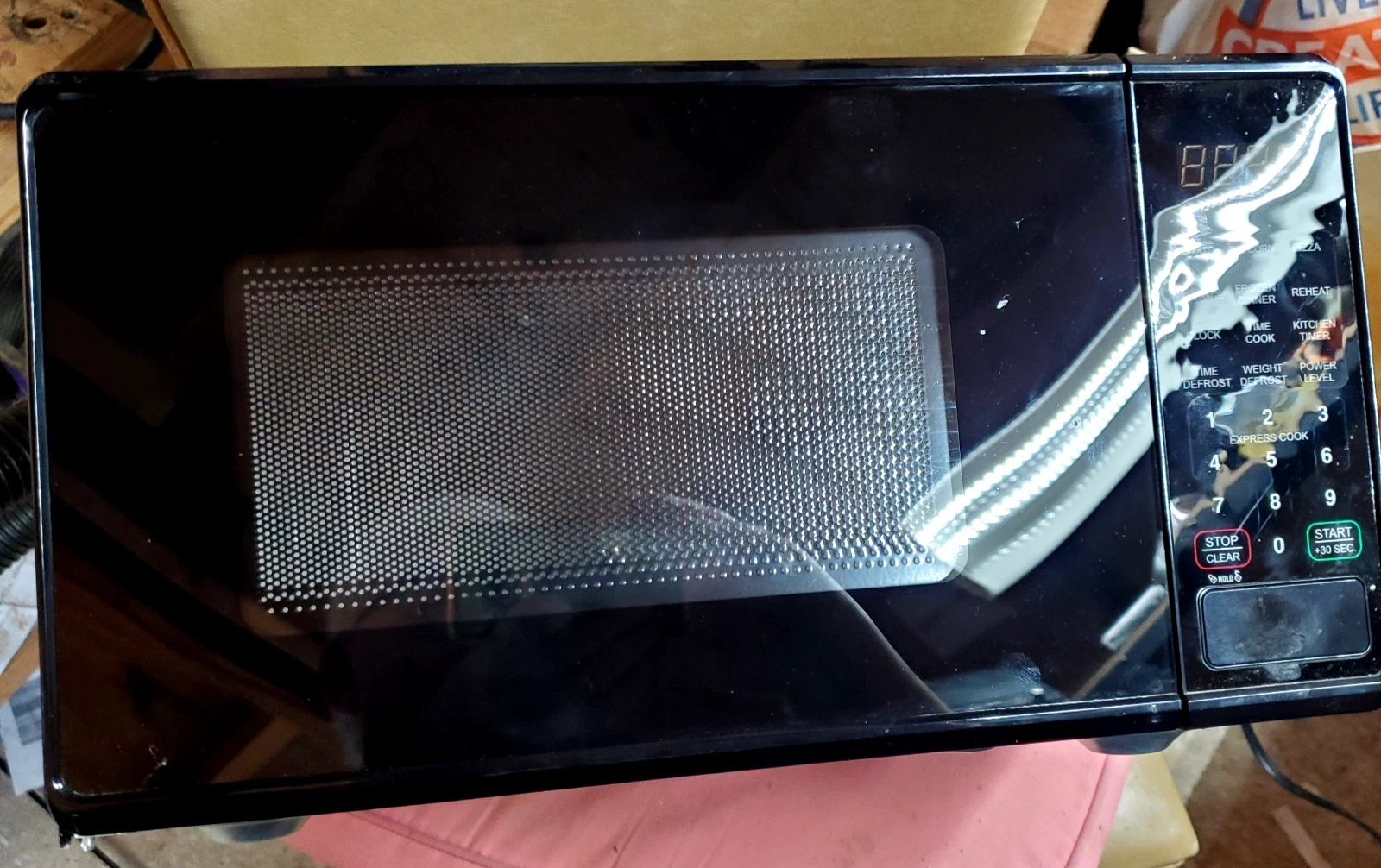 Walmart 0.7 Cu ft Countertop Microwave Oven, 700 Watts, Black
Opens in a new window or tab