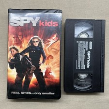 Spy Kids (1) (VHS 2001) OG Y2K Antonio Banderas Carla Gugino Alan Cumming Marin