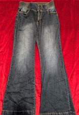 NEW Ladies jeans Bell Bottoms. Fitted. Stretchy Waist. Size large