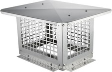 VEVOR Chimney Cap 13 x 9 inch 304 Stainless Steel Fireplace Chimney Cover