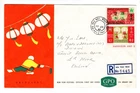Q448 Hong Kong 1967 New Years Festival - Ma Tau Wai - Registered FDC Cover -