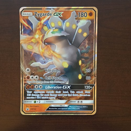 Pokémon TCG Zygarde GX SM122 SM Black Star Promo Holo English 180 HP