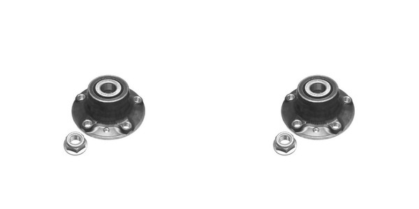NK 2X Radnabe Radlagersatz Hinterachse FüR Renault Laguna I B56 556 556 B56-image