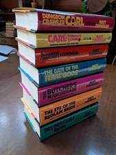 Dungeon Crawler Carl Signed 1st Edition Hardcover Books 1-7 Matt Dinniman 