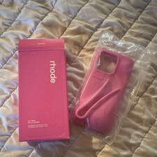 rhode Lip Case Back Phone Case, Shortcake Pink for Apple iPhone 14 Pro