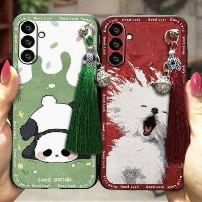 MYDING-Phone Case for Samsung Galaxy A13 5G/A04S/Wide6/SM-A136,  Graffiti Bell