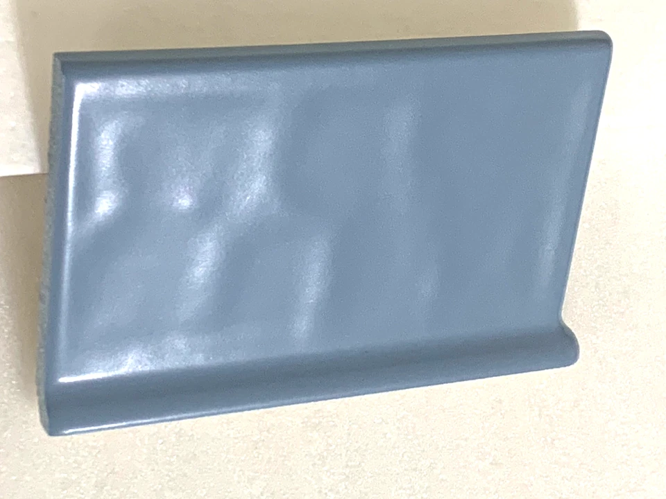 New Florida Vermont Blue#566 Potters Touch Rt Finish Cove Base  4 " x  6 " - Image 4 of 4