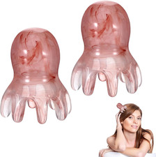 2 Pcs Octopus Scalp Massager Comb, Octopus Head Massager Scalp Massage Tool Stre