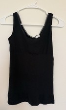 Yummie Reversible Firm Control Shaping Tank, Black Lace Trim, Women  s M/L