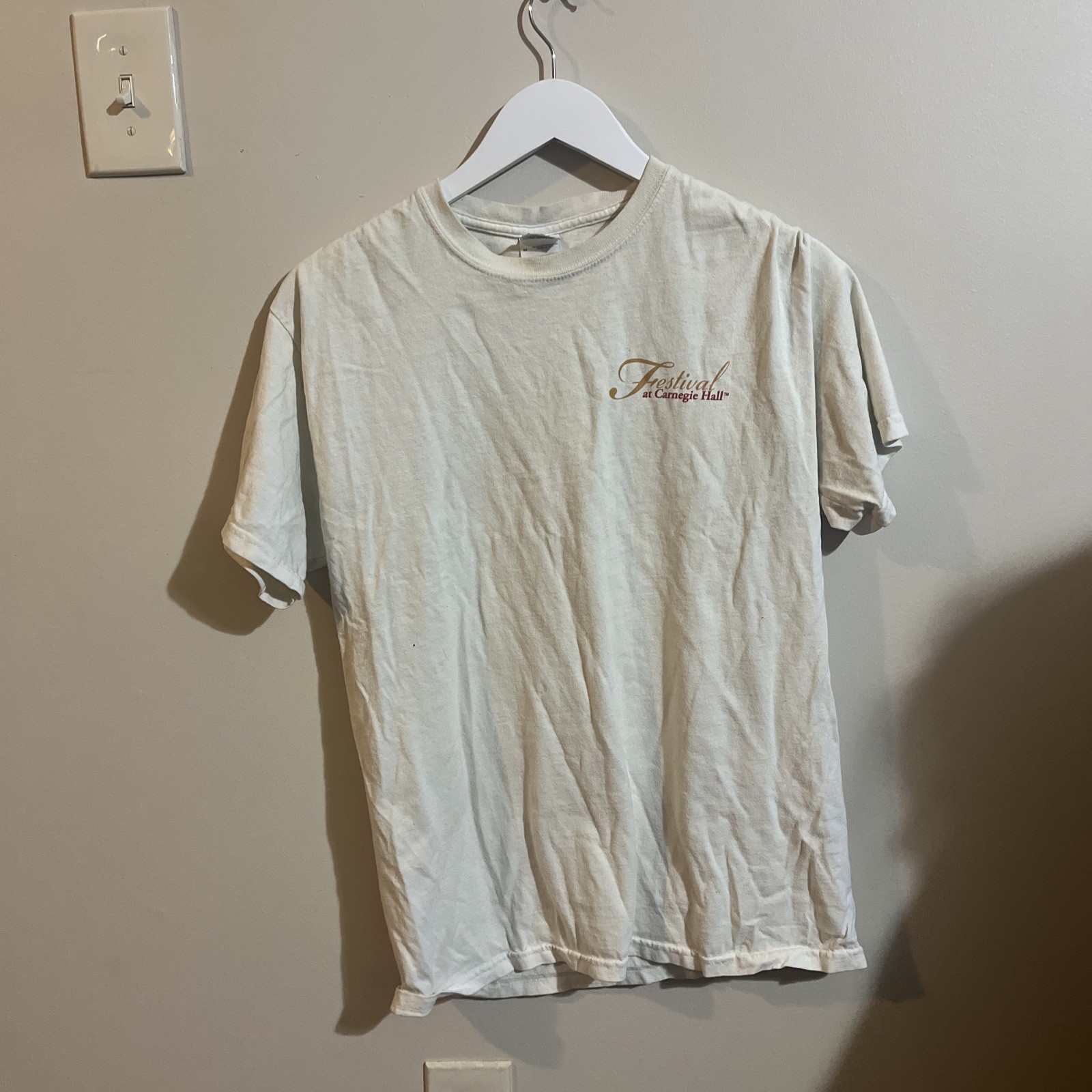 Vintage Gildan Ultra Cotton Festival At Carnegie Hall T-shirt Medium
