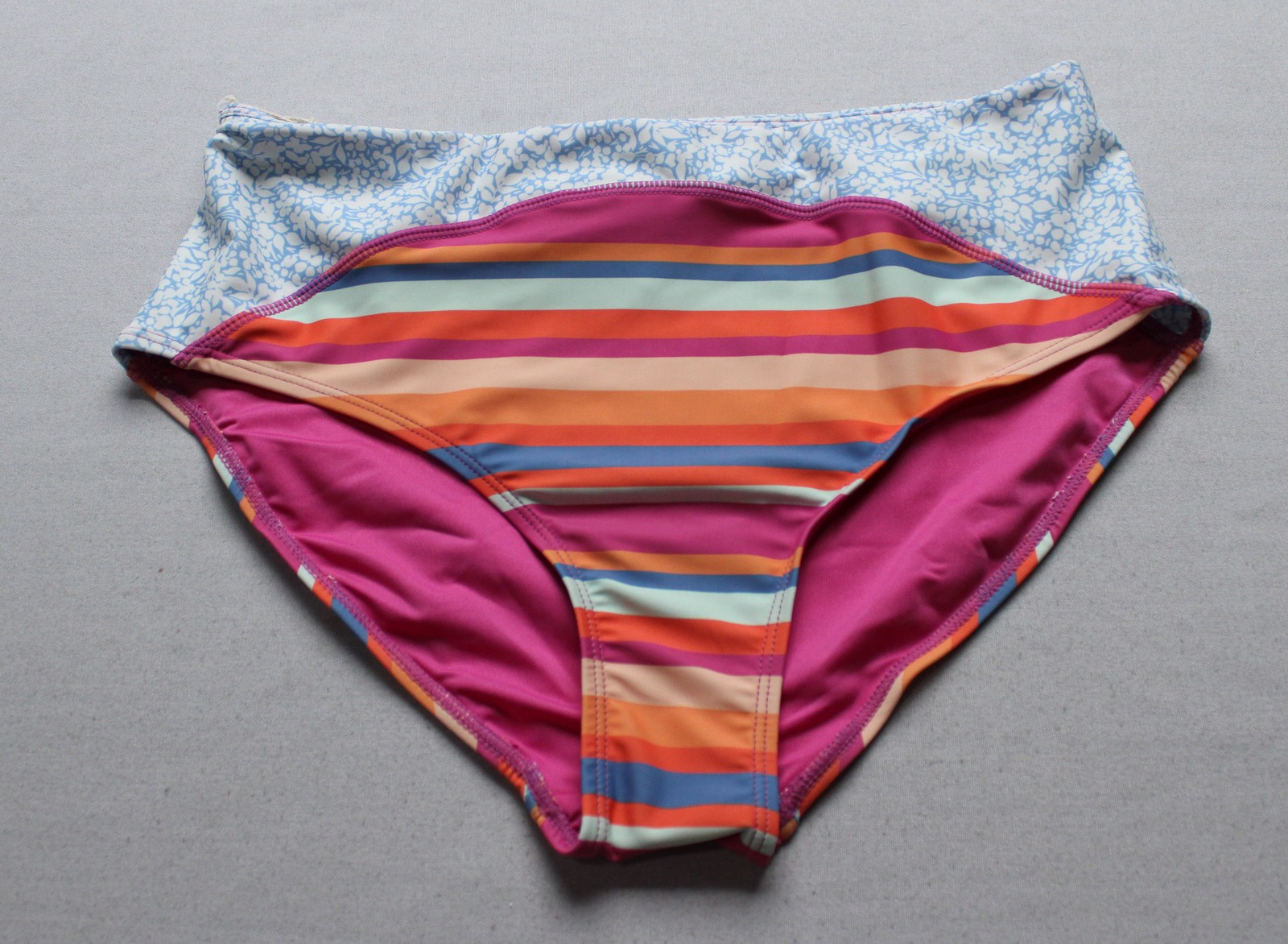 Nani Women's Alany Rip Cove Full Coverage Bottoms JL3 Multicolor Large NWT