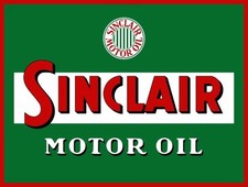 Sinclair Motor Oil - Service Station Style NEW Sign 24x30" USA STEEL