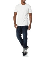 Amazon Essentials Herren T-Shirt Slim Fit 2Er-Pack Weiß