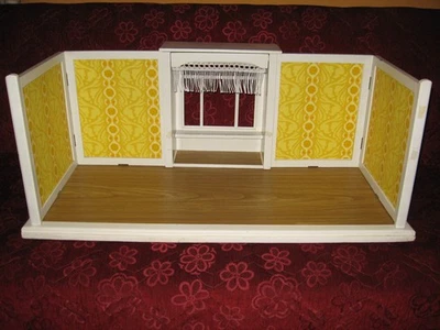 Super Puppenstube m Erker v Robert Schneider 1931 Puppenhaus-Puppenmöbel - Bild 1 von 4