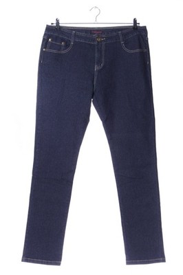 INSPIRE Straight-Leg Jeans Damen Jeans Gr. DE 46 blau Casual-Look