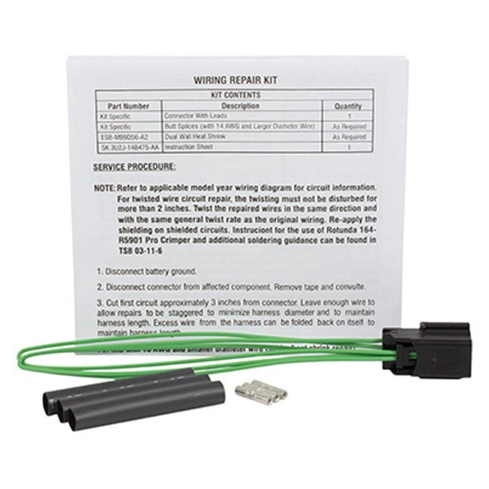 Motorcraft WPT1394 - Front Parking Sensor Connector - Image 3 of 3