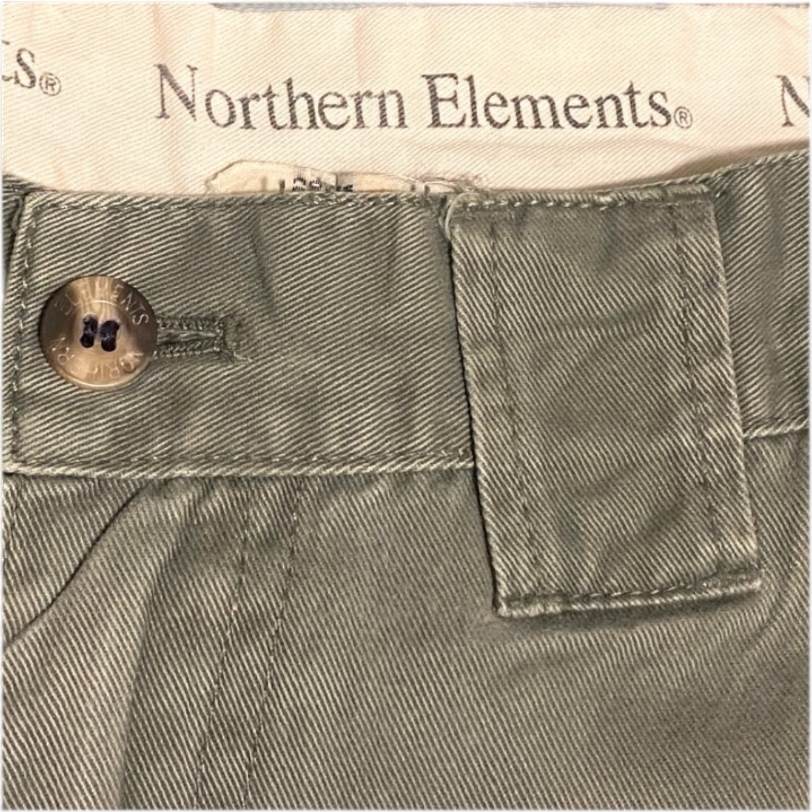 Durable Functional Cargo Pants Olive Utility Serv… - image 2