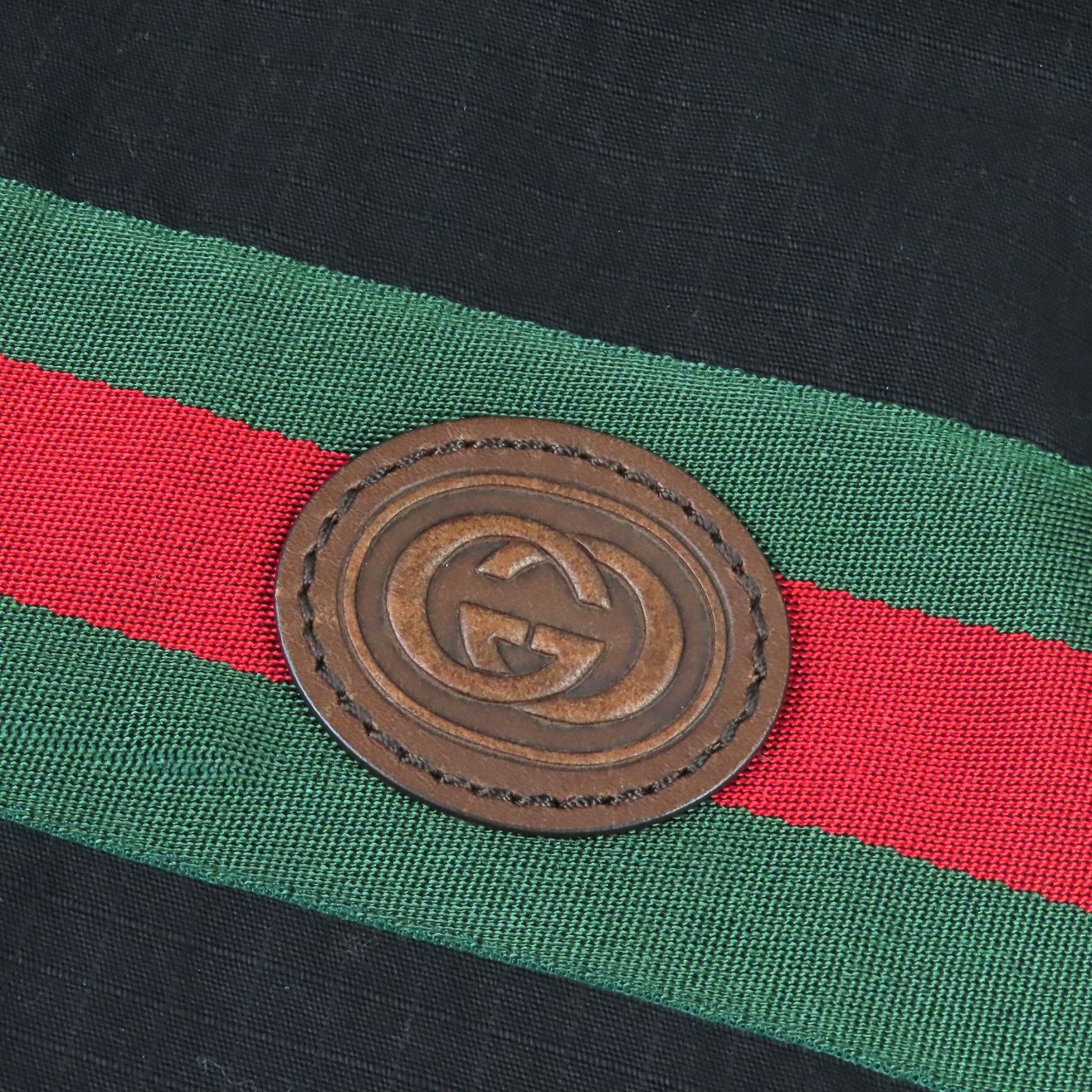 Very Good GUCCI Jacket Interlocking Web Stripe Re… - image 7
