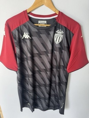 Kappa Monaco Football Club Pro 5 Rot T-Shirt Herren Trikot Gr. XXL 2XL 1439