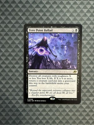 MTG Zero Point Ballad #0128 Rare Edge of Eternities (EOE) 