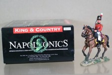 KING  COUNTRY NA125 NAPOLEONIC MOUNTED MAJOR 2nd COLDSTREAM GUARDS OFFICER ppg