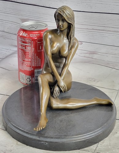 HotCast Escultura de Bronce Desnudo Mujer Edición Coleccionista Cera Perdida Obra Maestra Venta - Imagen 2 de 10