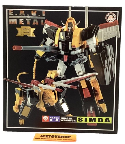 Transformation TOY KFC Eavi Metal PHASE 8A: JUNGLE WARRIOR SIMBA
