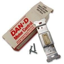 Vintage NOS Dan-D Ceiling Fan Motor Controller Switch