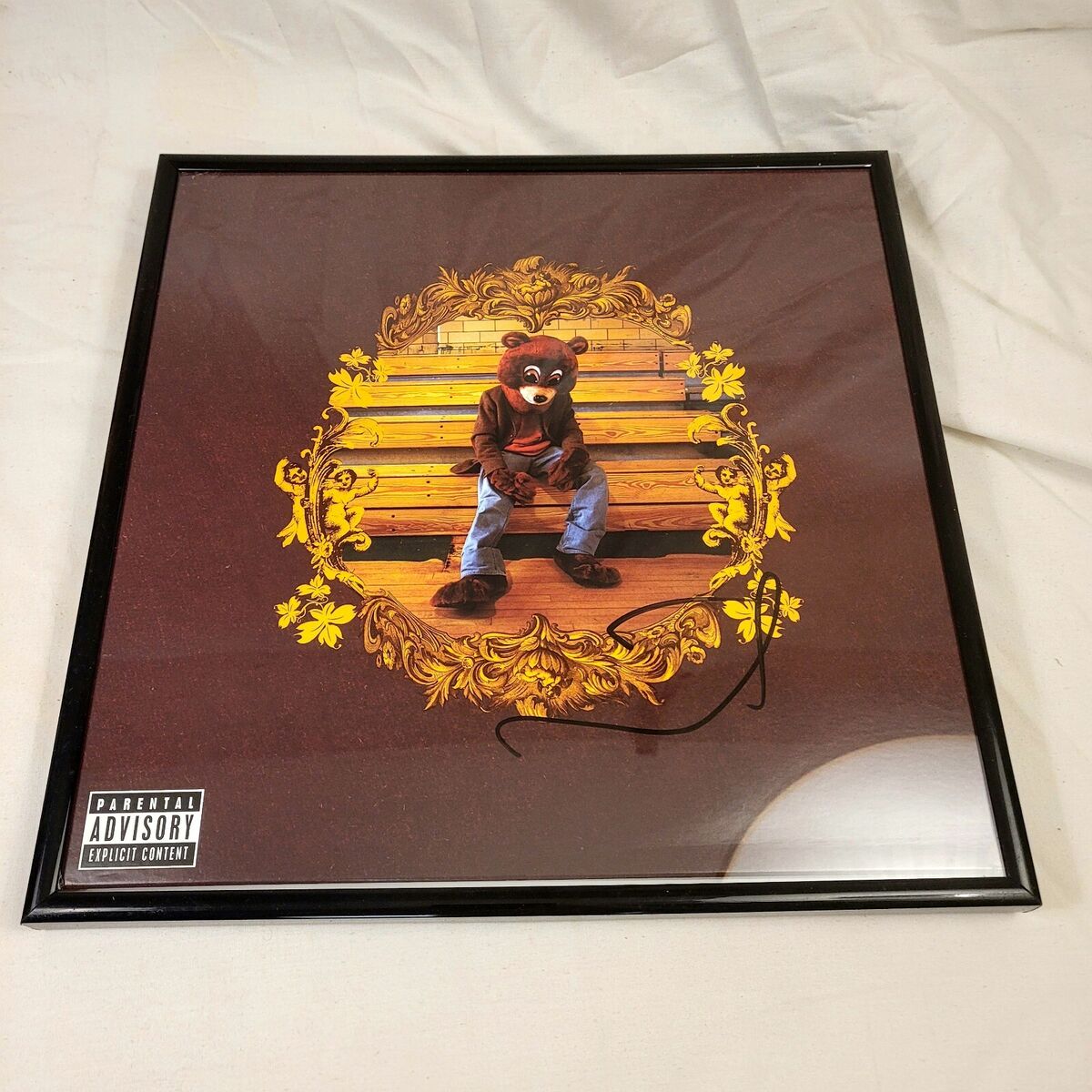 THE COLLEGE DROPOUT - KANYE WEST Ye Yeezy Signed Album Vinyl THE COLLEGE DROPOUT - KANYE WEST Ye Yeezy Signed Album Vinyl