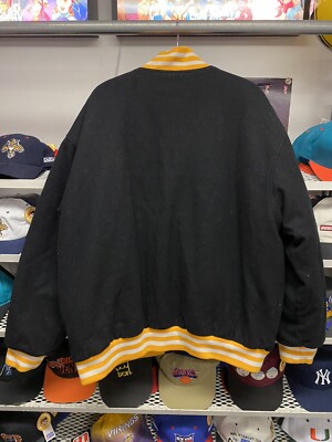 Vintage Mitchell & Ness Pittsburgh Steelers Throwback Wool Jacket