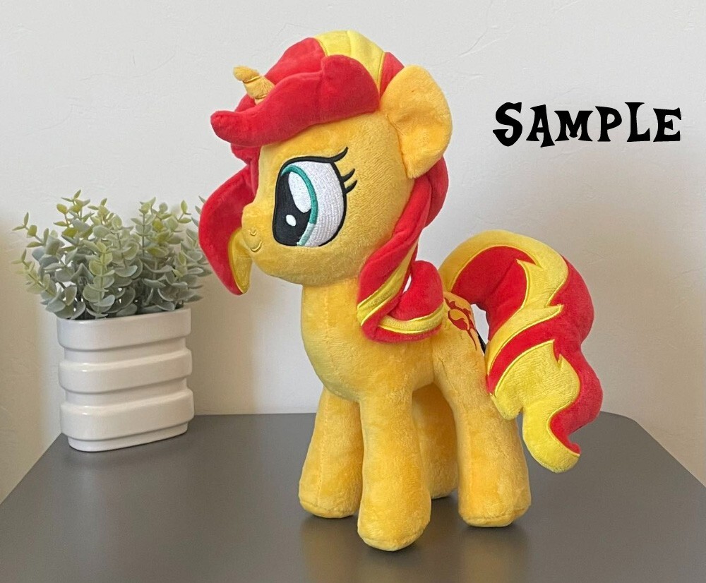 Hasbro My Little Pony Sunset Shimmer Plush Plushie Figure 2024