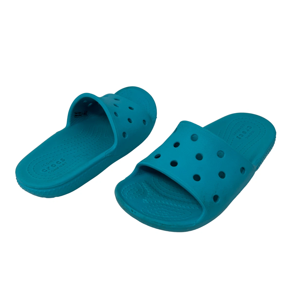 Iconic crocs 2024 comfort slides