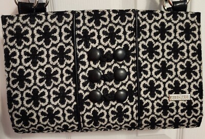 NEW - MICHE - Classic Bag Shell - ''Sherry'' - black flower canvas - retired