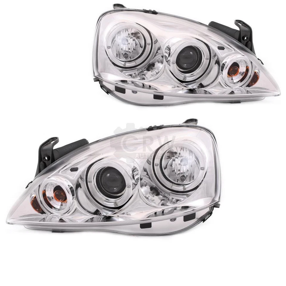 DIEDERICHS Scheinwerfersatz links rechts Halogen für Opel Corsa C F08 - Bild 2 von 4