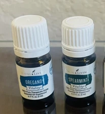 NEW Young Living Essential Oils SPEARMINT & OREGANO 5ml Sealed Free Ship