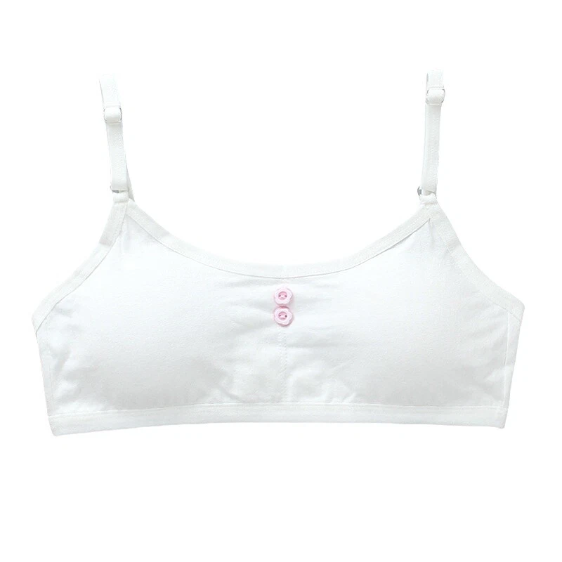 4 Pack Girls Bra Tops Padded Crop Tops 12-16 Years Sports Bras Training Bras - Image 2 of 4