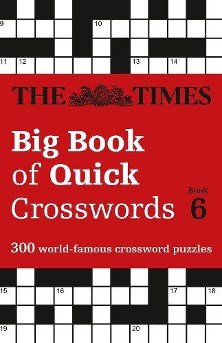 Thumbnail - The Times Big Book Of Quick Crosswords 6 (taschenbuch) Times