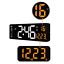 thumbnail 11  - LED Electronic Digital Wall Clock Temperature Date Day Display Remote Control