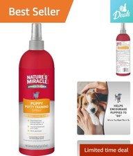 Dog Puppy Potty Training Spray Advanced Platinum - Long-lasting Formula - 16 oz