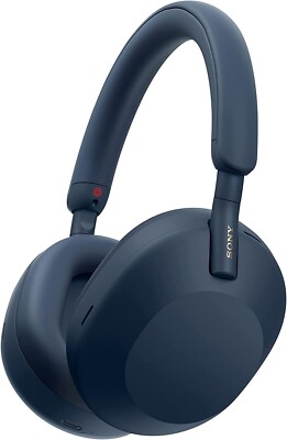 Sony WH-1000XM5L Noise Canceling Wireless Headphones - 30hr Battery Life-Blue